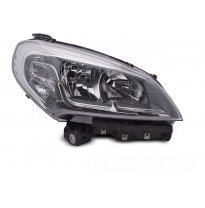 FARO DELANTERO DERECHO CROMADO TYC PARA FIAT DOBLO 14-22
