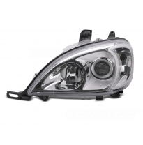 FAROS DELANTEROS CROMADOS LADO IZQUIERDO para MERCEDES W163 01-05