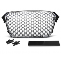 Parrilla Deportiva Audi A4 (B8) Rs-Type 11.11-15 Cromado Negro