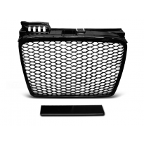 Parrilla Deportiva Grill Audi A4 (B7) Rs-Type 11.04-03.08 Negro Brillante