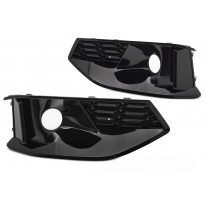 CUBIERTA DE FARO ANTINIEBLA NEGRO BRILLANTE PARA AUDI A4 B9 20-24