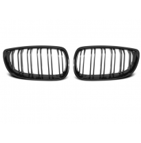 Parrilla Deportiva Bmw E92/E93 07-10 C/C Negro Brillante Double Bar M-Look
