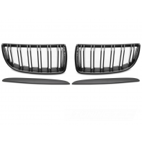 PARRILLA DEPORTIVA NEGRO MATE PARA BMW E90 E91 05-08