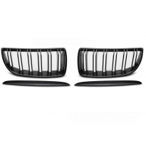 PARRILLA DEPORTIVA NEGRO BRILLANTE PARA BMW E90 E91 05-08