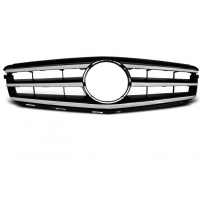 Parrilla Mercedes W204 07-14 Avantgarde Negro Cromado