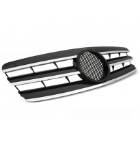 Parrilla Deportiva Mercedes W203 00-07 Cl Style Negro Cromado