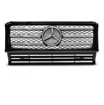 Parrilla Deportiva Mercedes W463 90-12 Negro Cromado