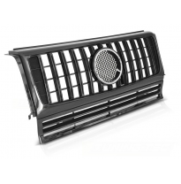 Parrilla Delantera W463 90-12 Glossy Black W464 G63 Look