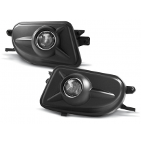 Antinieblas Halogeny Mercedes W210 99-02/ Clk/ Slk Negro