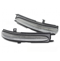 DIRECCIÓN LATERAL EN EL ESPEJO LED BLANCO Intermitente Dinamico para HONDA CIVIC 04-06 ACCORD 02-08