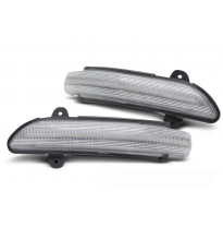 INTERMITENTE LATERAL EN EL ESPEJO LED BLANCO SEQUENCIALES PARA MERCEDES W211 C219 W221 C216