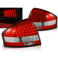 Pilotos Traseros Led Audi A6 97-04 Rojo/Blanco Led