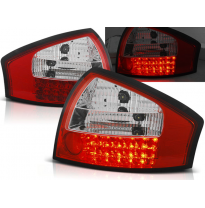 Pilotos Traseros Led Audi A6 05.97-05.04 Rojo/Blanco Led