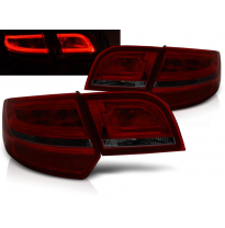 Pilotos Traseros Led Audi A3 8p 04-08 Sportback Rojo Ahumado Led