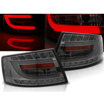 Pilotos Traseros Led Audi A6 C6 Sedan 04.04-08 Ahumado Led 6pin