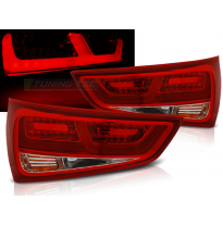 Pilotos Traseros Led Audi A1 2010-12.2014 Rojo/Blanco Led