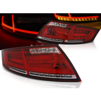 Pilotos Traseros Led Audi Tt 04.06-02.14 Red Blanco Led Bar