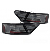 PILOTOS TRASEROS LED DE BARRA AHUMADA SEQUENCIALES PARA AUDI A5 11-16 BOMBILLA OEM