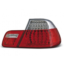 Pilotos Traseros Led Bmw E46 04.99-03.03 Coupe Rojo/Blanco Led