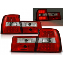 Pilotos Traseros Led Bmw E34 02.88-12.95 Rojo/Blanco Led