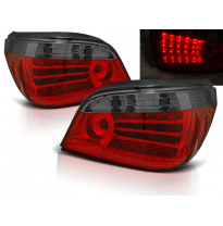 Pilotos Traseros Led Bmw E60 07.03-07 Rojo Ahumado Led