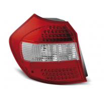 Pilotos Traseros Led Bmw E87/E81 04-08.07 Rojo/Blanco Led