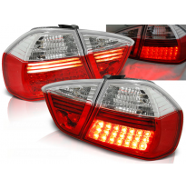 Pilotos Traseros Led Bmw E90 03.05-08.08 Rojo/Blanco Led