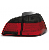Pilotos Traseros Led Bmw E61 04-03.07 Touring Rojo Ahumado Led