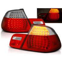 Pilotos Traseros Led Bmw E46 04.99-03.03 Cabrio Rojo/Blanco Led