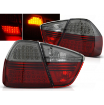Pilotos Traseros Led Bmw E90 03.05-08.08 Rojo Ahumado Led Indic.
