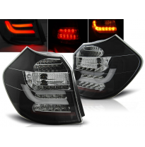Pilotos Traseros Led Bmw E87/E81 04-08.07 Negro Led Bar