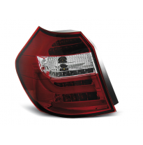 Pilotos Traseros Led Bmw E87/E81 09.07-11 Rojo/Blanco Led Bar