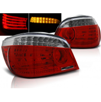 Pilotos Traseros Led Bmw E60 07.03-07 Rojo/Blanco Led