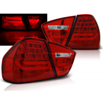 Pilotos Traseros Led Bmw E90 03.05-08.08 Red Led Bar