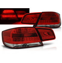 Pilotos Traseros Led Bmw E92  09.06-03.10 Rojo/Blanco Led