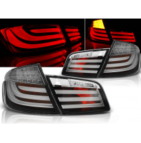 Pilotos Traseros Led Bmw F10 10-07.13  Negro Led Bar