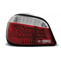 Pilotos Traseros Led Bmw E60 03.07-12.09 Rojo/Blanco Led Bar