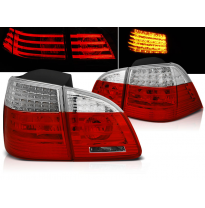 Pilotos Traseros Led Bmw E61 04-03.07 Touring Rojo/Blanco Led