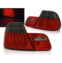 Pilotos Led Bmw E46 04.03-06 Coupe Rojo Ahumados Led