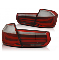 Pilotos Traseros Led Bmw F30 11-15 Red Smoke Led Bar