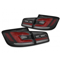 PILOTOS TRASEROS LED BAR NEGRO para BMW F10 10-16 con intermitente dinamico