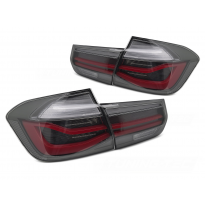 PILOTOS TRASEROS LED BAR INTERMITENTE DINAMICO AHUMADAS aptas para BMW F30 11-18