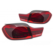 PILOTOS TRASEROS OLED INTERMITENTE DINAMICO ROJAS aptas para BMW F32 F33 F36 F82 F83 13-21