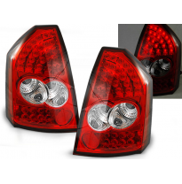 Pilotos Traseros Led Chrysler 300c 05-08 Rojo/Blanco Led