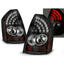 Pilotos Traseros Led Chrysler 300c 05-08 Negro Led