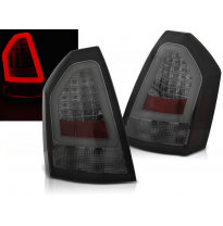 Pilotos Led Chrysler 300c 05-08 Ahumados Led Bar