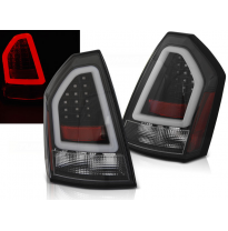 Pilotos Led Chrysler 300c 05-08 Negro Led Bar