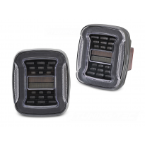 PILOTOS TRASEROS LED JEEP WRANGLER YJ 91-96 / TJ 96-06 LED BLANCO