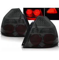 Pilotos Traseros Led Chevrolet Aveo T250 Sedan 06-10 Led Ahumado
