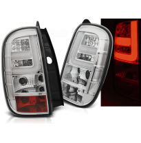 Pilotos Traseros Led Dacia Duster 04.10- Led Bar Cromado